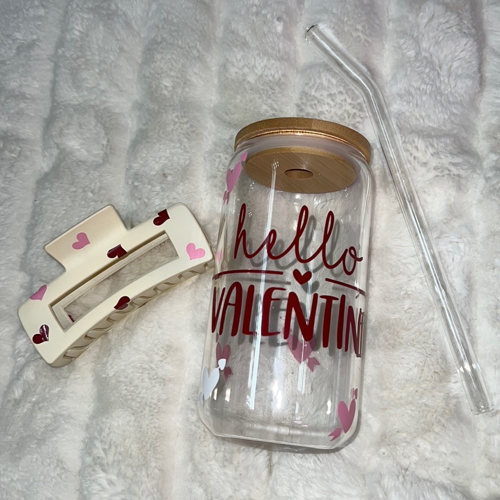 Hair clip and cup
